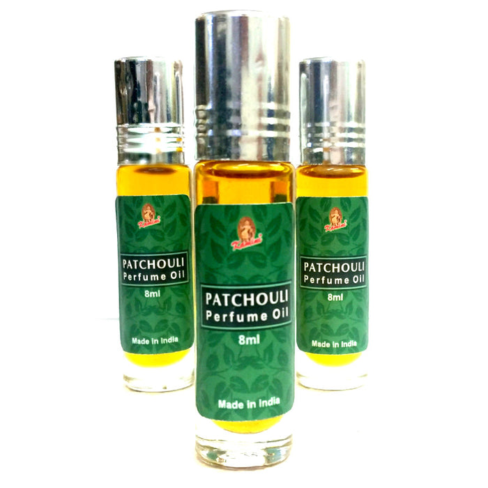 Kamini Patchouli Roll On Perfume Oil - 8 ml Gemwaith