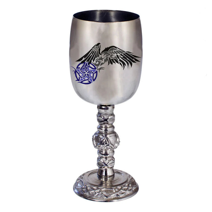Raven and Pentacle Chalice Gemwaith