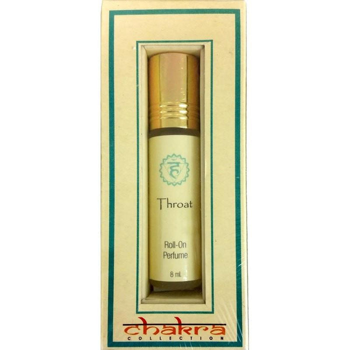 Throat Chakra Roll On Perfumed Oil - 8 ml Gemwaith