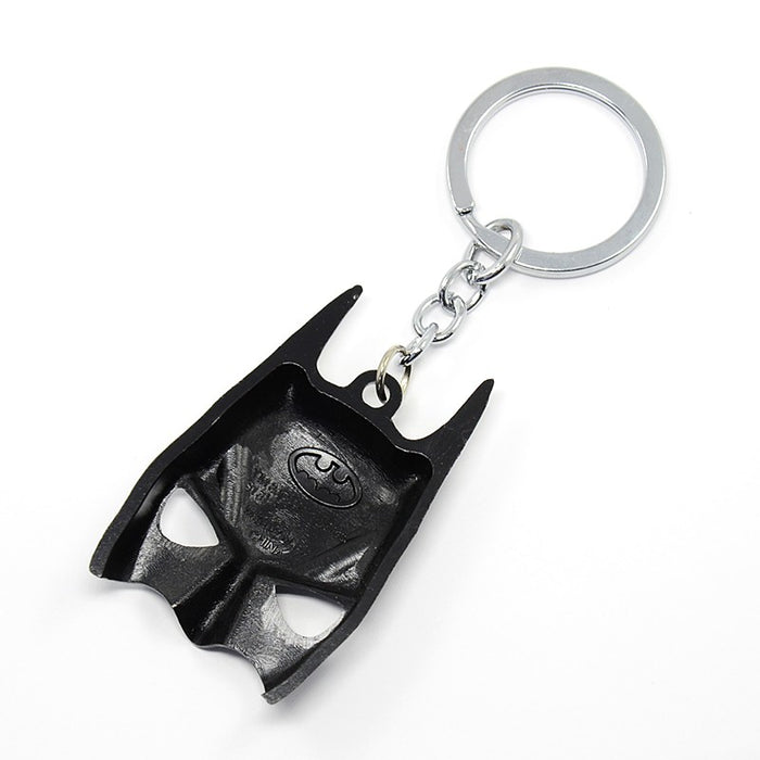 Batman Mask Black Key Chain Gemwaith