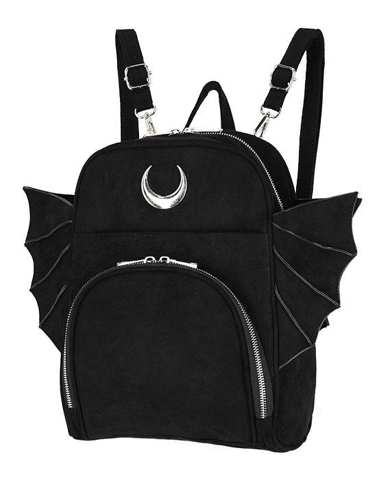 Elegant Goth Backpack Gemwaith