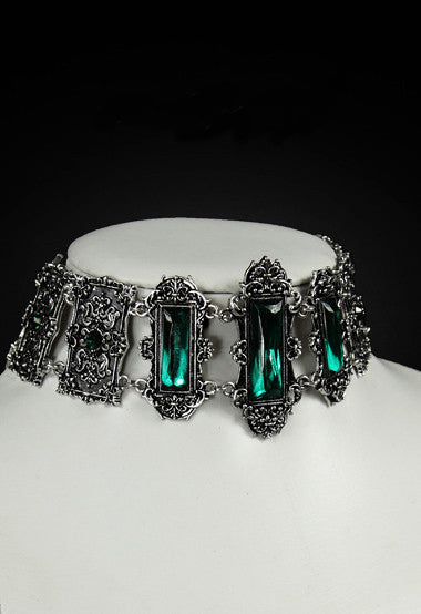 "VIVIAN MINT" Gothic Choker Restyle